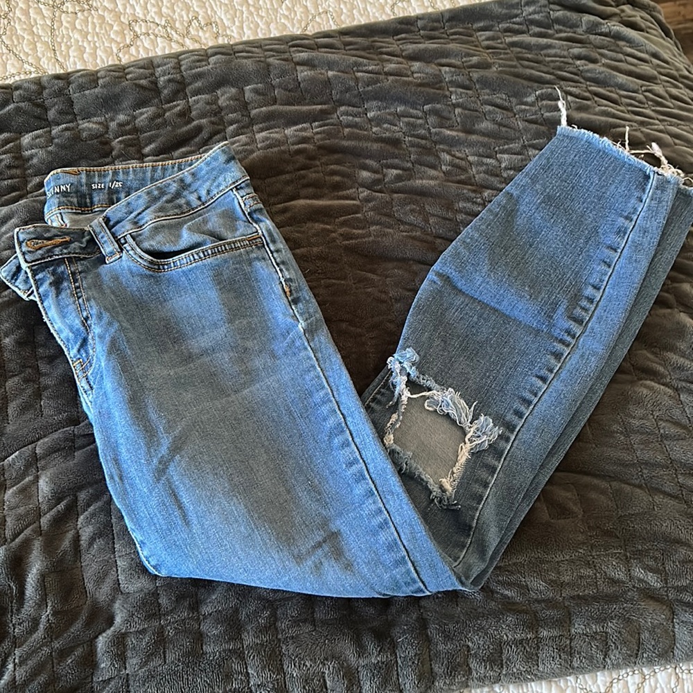 Vans skinny jeans size 1